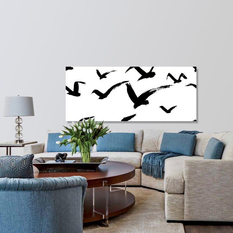 " The Flock ", Acrylic