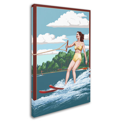 «Fun» par Lantern Press, impression sur toile