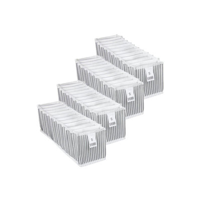 Ensemble de bacs de rangement en tissu