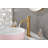 Modern Single Handle Bathroom Sink Faucet, Single or 3 Holes, Easy Installation, Durable Stainless Steel Finish-115593393