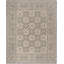 Tapis oriental gris / beige en laine / coton crocheté à la main Guzi Suzani-22531990