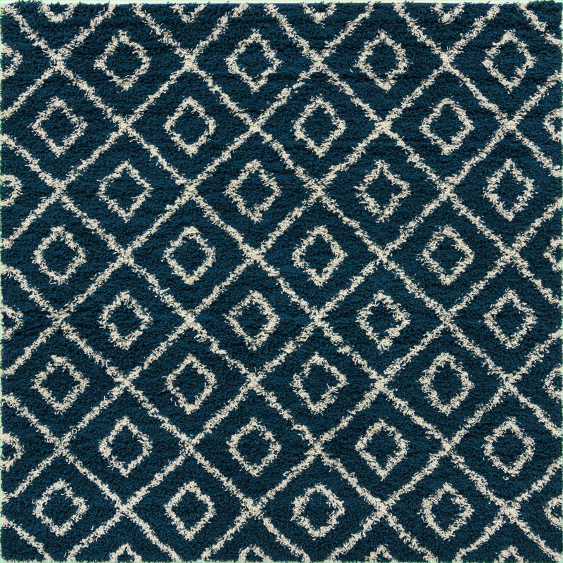 Awanda Geometric Indoor Rug, Square 7'10"