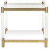 Glass End Table