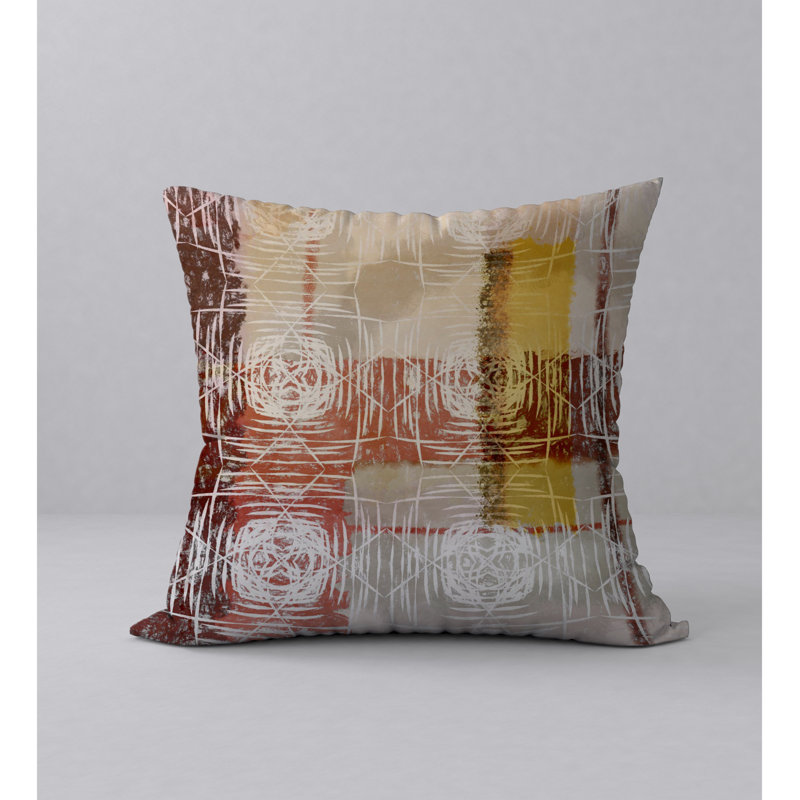 Housse de coussin carrée/insert, 24 po x 24 po