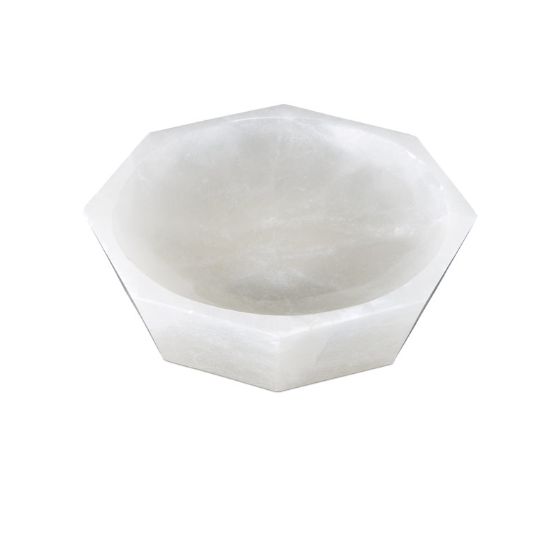 Waystone Handmade Alabaster Decorative Bowl 1