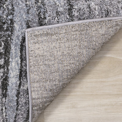Menoher Neutral Modern Blue Gray Area Rug