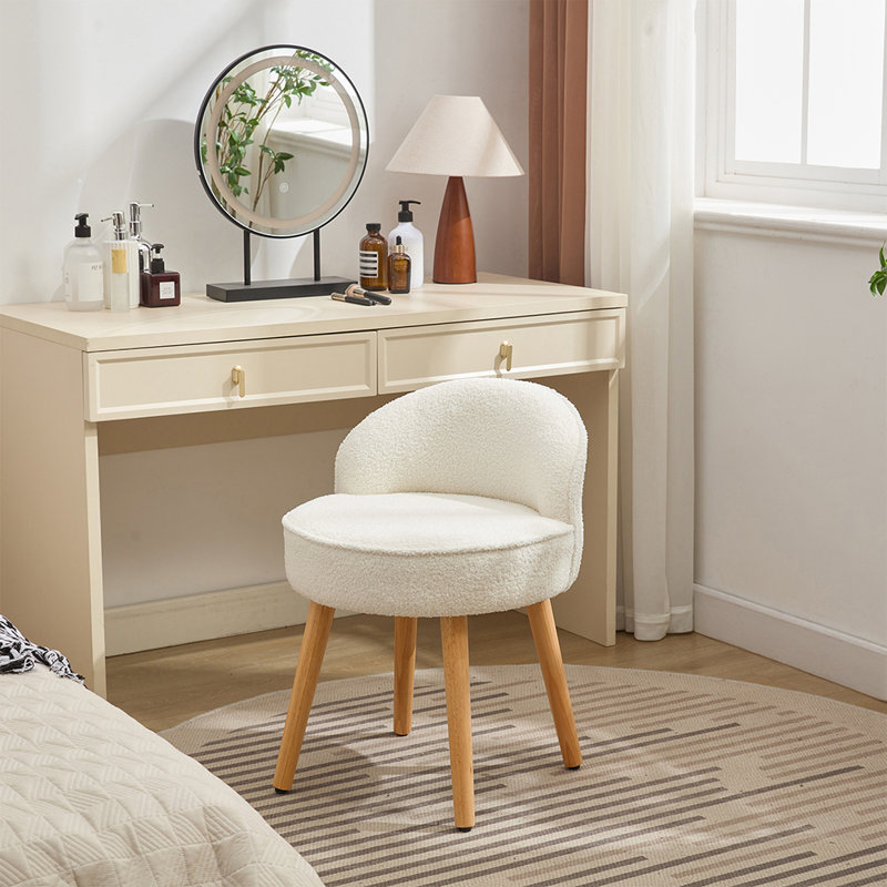 Solid Wood Accent Stool