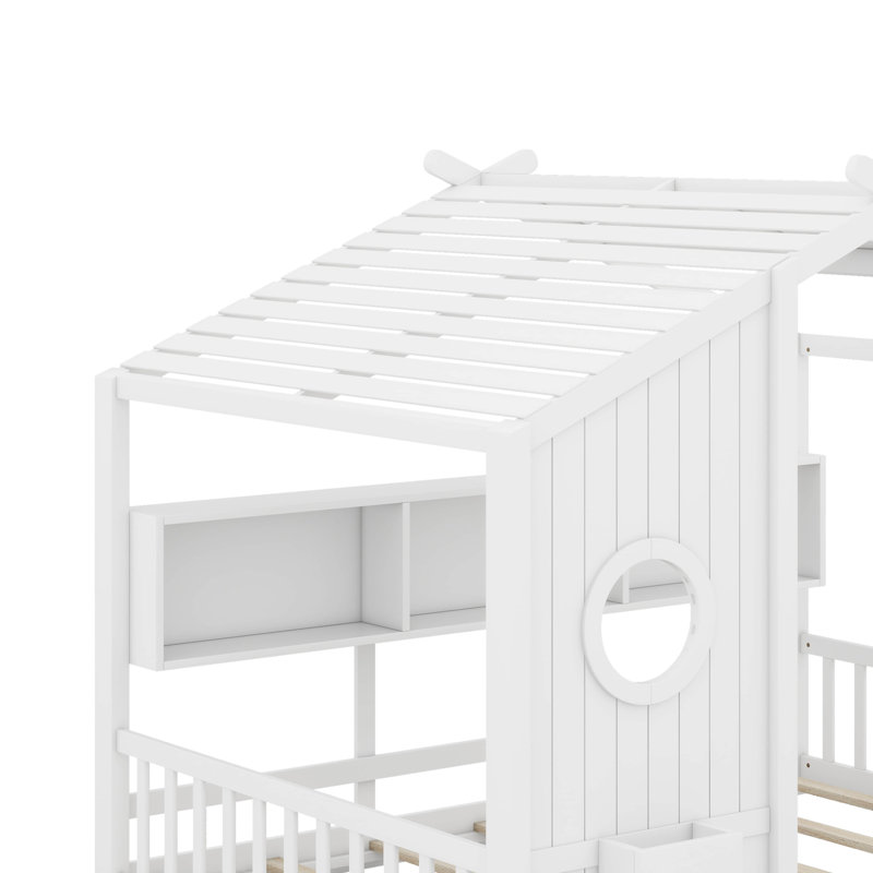 Lit double pleine grandeur, Blanc