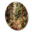 Petite route dans un paysage de montagne - horloge murale surdimensionnée en bois forêt-889378684