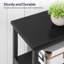 80cm Console Table with Adjustable Shelf