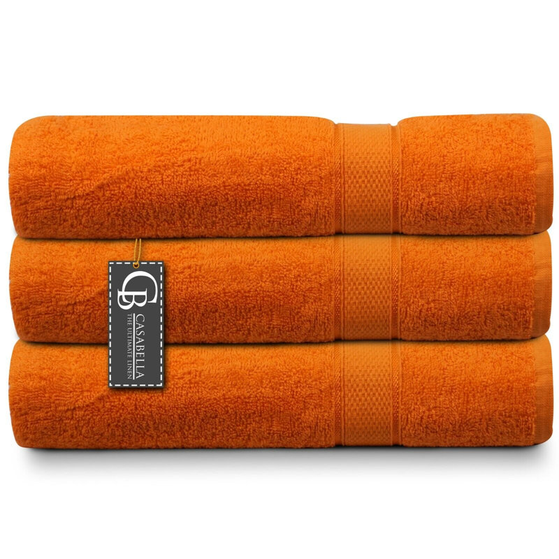 Fiorindo Jumbo Bath Sheet, Orange