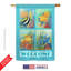 Drapeau de jardin / maison en polyester à 2 côtés Ragsdale-1945449307