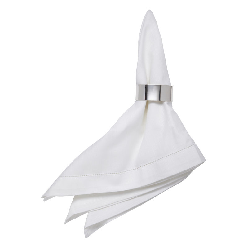 Plain Oval Silver Napkin Ring