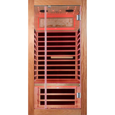 Wood Sauna Room Single Room(Wood+Paper+Glass+Metal)