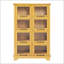 Armoire de rangement moderne avec 8 portes, spacieuse et polyvalente pour la présentation et l'organisation dans n'importe quelle pièce