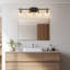 Éclairage pour meuble-lavabo à 4 lumières à intensité variable Glausen-1725148560