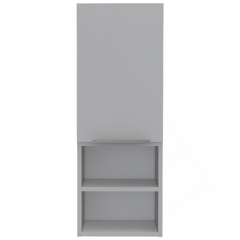 Kingston Rectangle 2-Shelf Medicine Cabinet  White, White