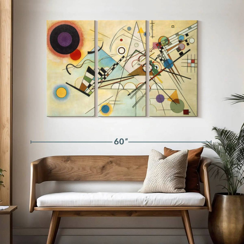 Avery Composition VIII, 32" H x 50" W