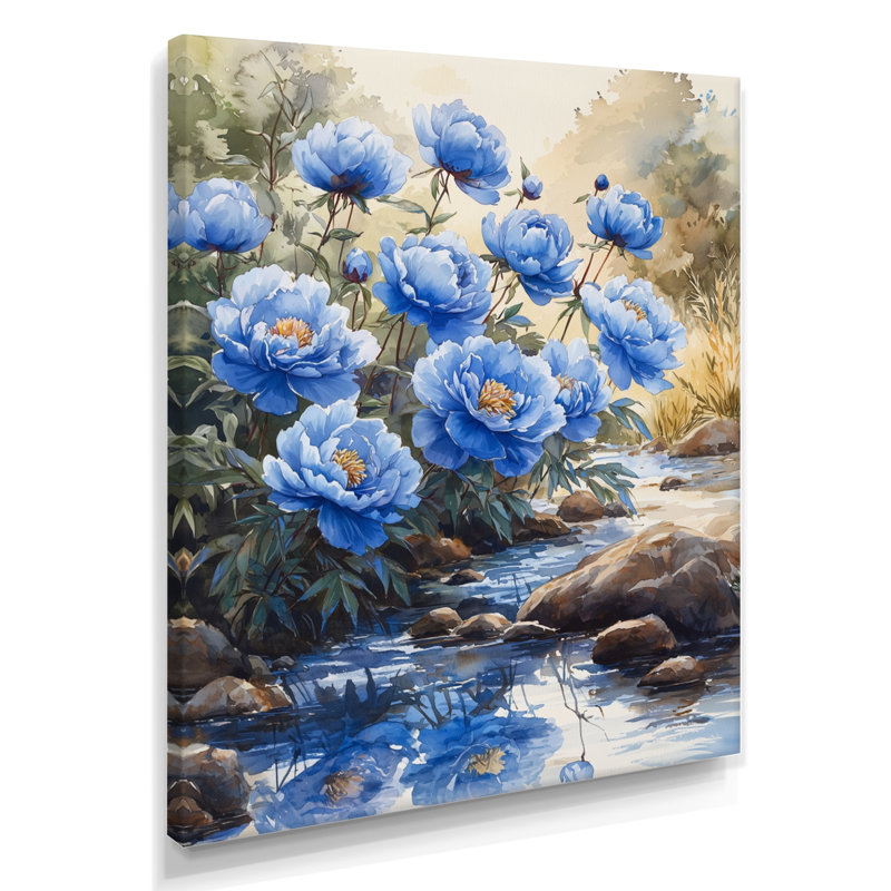 Clenard - Art mural floral, Toile tendue, Ne s’applique pas, H 20 po x l 12 po