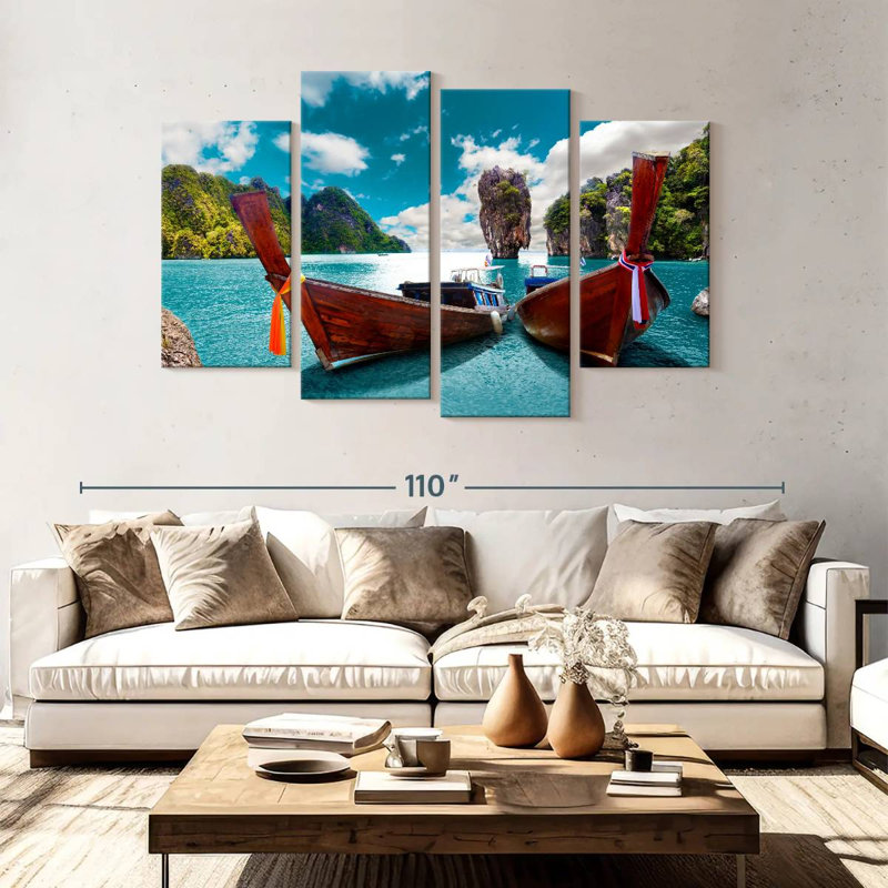 Mehar Boats In Phuket, 54"H x 84"W
