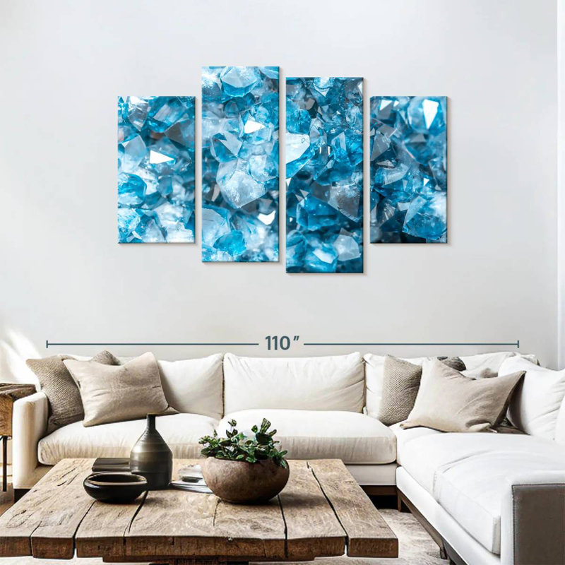 Azure Mineral Crystals