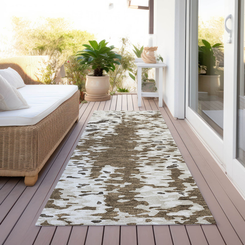 Tapis antidérapant Aleg, Tapis de couloir 2 pi 3 po x 7 pi 6 po