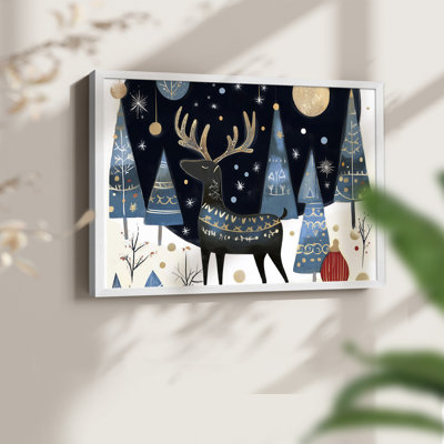 «Chirstmas Art» - DCCLxxxi - Reproduction encadrée - réversible
