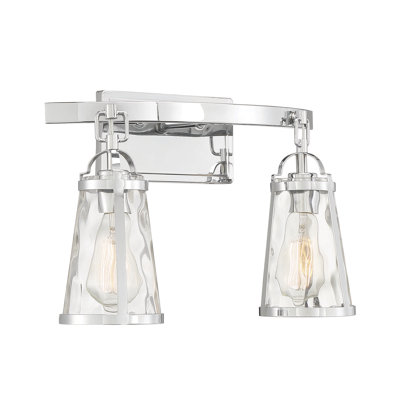 Killeen 2-Light Dimmable Vanity Light in Chrome