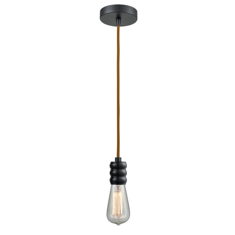 Almaree 1 - Light Pendant, Matte Black/Copper