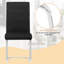 Bloxson 48.5cm H Velvet Upholstered Cantilever Chair in Black-2010245827