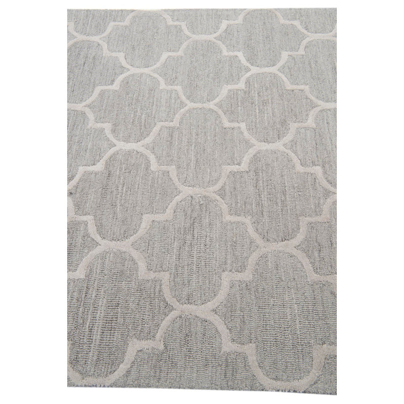Tapis gris clair Myrick