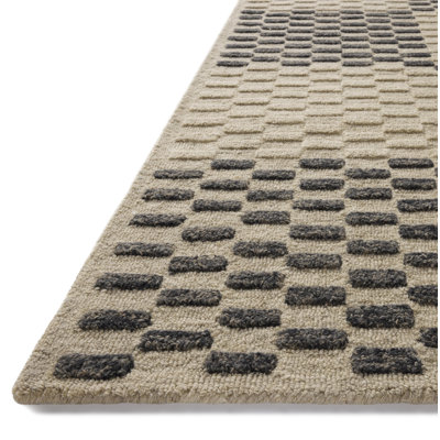 Chris Loves Julia x Loloi Bradley Beige / Midnight Area Rug