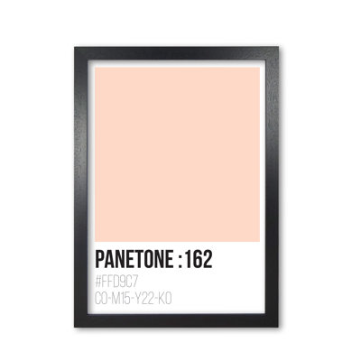 Panetone Textual Art Print By Pixy Paper by Pixy Paper - Single Picture Frame Print