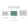 Classic Architecture 3-Gang Toggle Light Switch Wall Plate