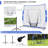 Baseball Softball Practise Goal Net with Carrying Case-93236098