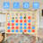 RayChee 2 Player Premium Giant 4 in a Row Connect Games, Wooden Connect Four Game Jumbo, Connect 4 Giant Yard Game
