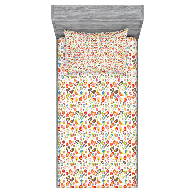 Microfiber Sheet Set, Twin XL Sheet Set with Fitted Sheet