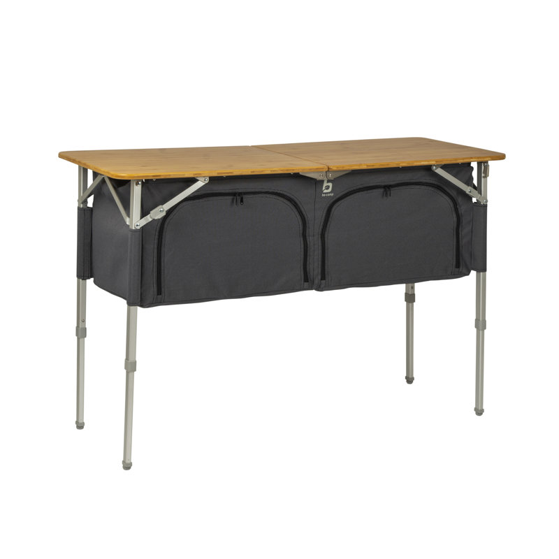 Newington 50 cm W Prep Table with Solid Wood Top