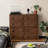 91"W Solid Oak Fully-assembled TV Stand-1590692141
