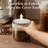 Coffee Bean Storage Container With One-Way Valve Airtight Lid Date Tracker For Coffee And More Food Fresh And Storage, Clear Borosilicate Glass Coffee Canister(1.8 Qt - 21 OZ)