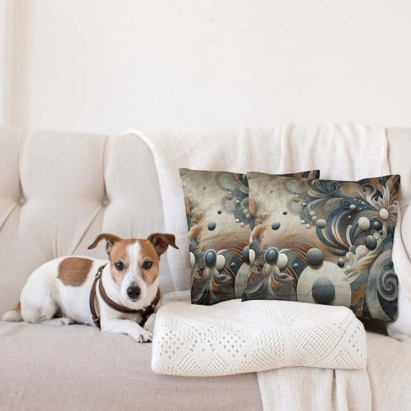 Ambesonne Reversible Pillow Cover (Set of 2)