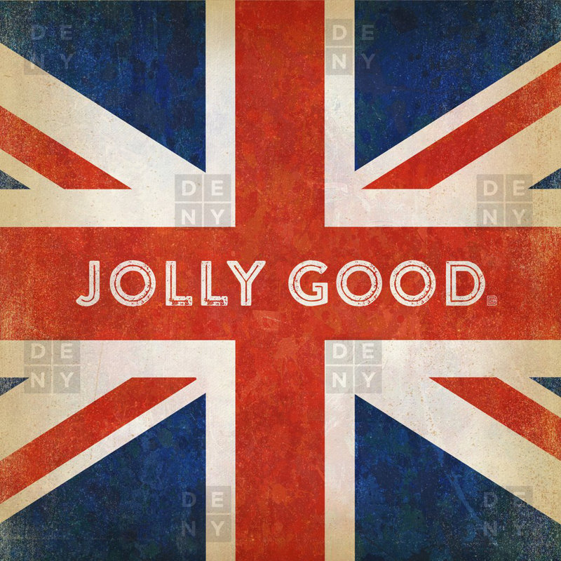Housse de couette drapeau britannique jolly good, Simple