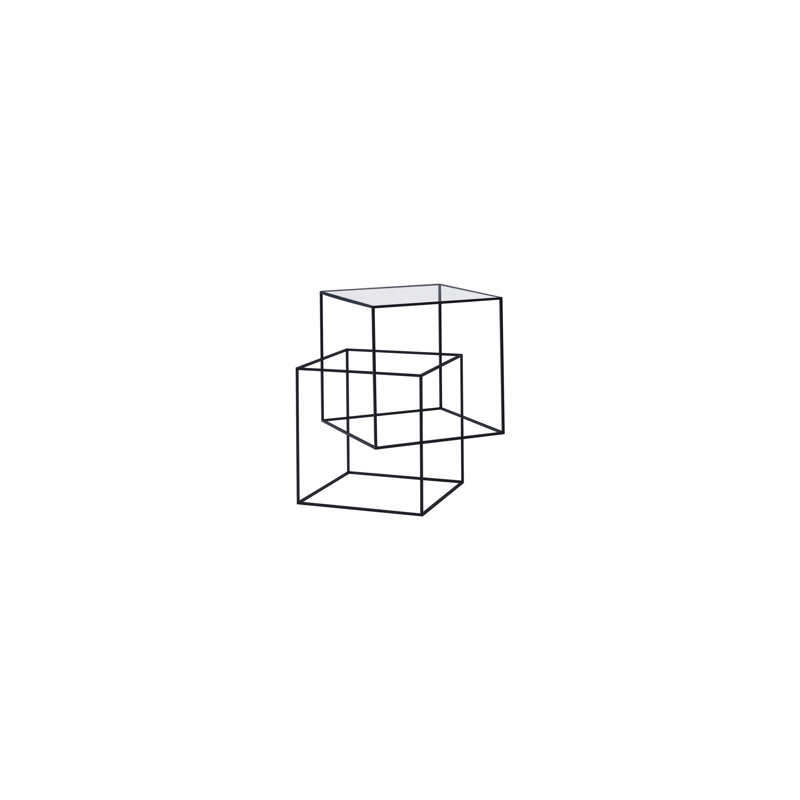 Glass End Table