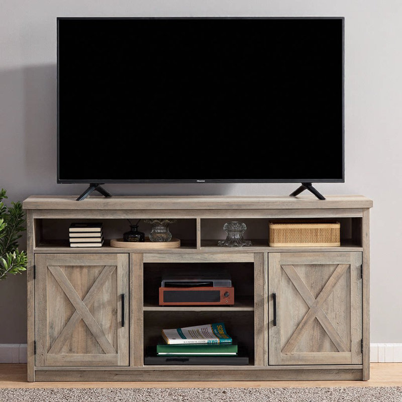 Meuble télé pour téléviseur de 65 po ou moins Modern Farmhouse