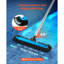 Pool Brush Head for Inground Above Ground Swimming Pool with Side Brushes