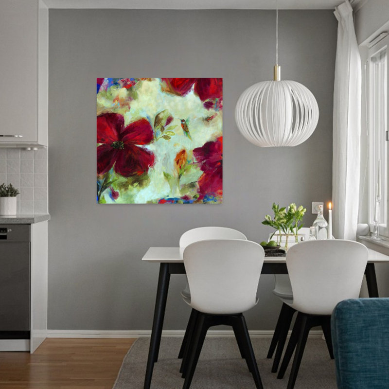 Hummingbird II 1 Piece Wrapped Canvas Wall Art, 81.28cm H x 81.28cm W