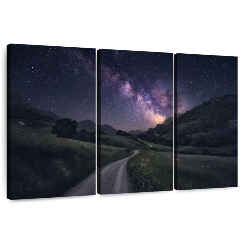 Oberle Path To The Stars, 48" H x 74" W