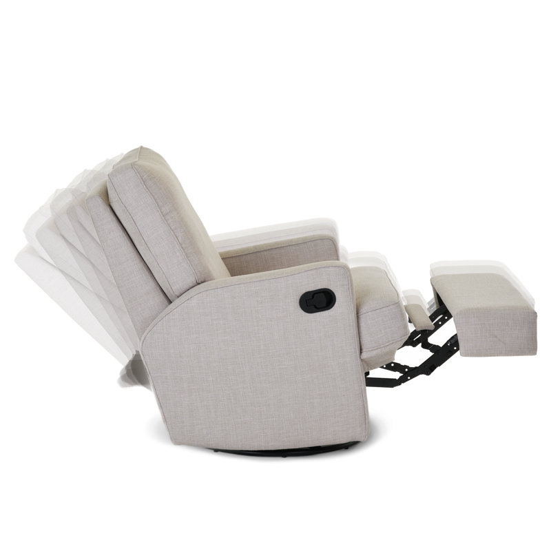 Madison Swivel Glider Reclining Chair, Oatmeal