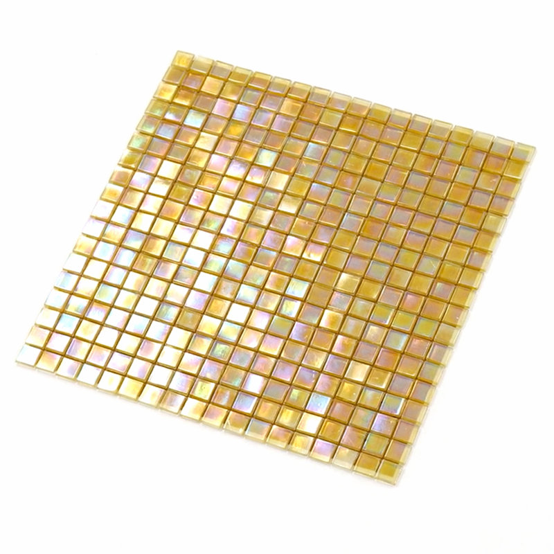 Carreau de mosaïque pour mur et plancher en verre 0,6 po x 0,6 po Skosh
