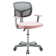 Dingyue Kids 21'' Adjustable Height Desk Or Activity Chair Chair and Ottoman